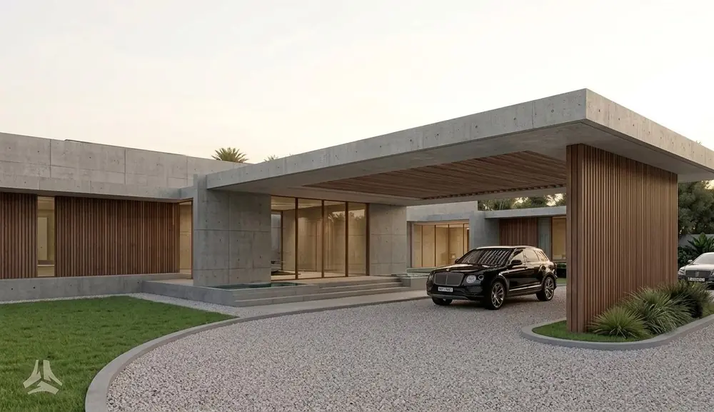 منتجع أفق النخيل — تصميم حول الضوء والمشهد الطبيعي